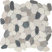 Daltile - Pebble Oasis Natural Stone Mosaic - Flat Pebble - Harbor