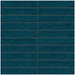 Daltile - Artcrafted 1 in. x 6 in. Ceramic Mosaic - Tide