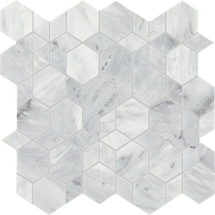 Daltile - Gamma - Natural Stone Hypnotic XL Mosaic - Mystic