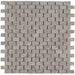 Daltile - Diplomacy - Porcelain Brick Mosaic - Light Grey