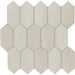 Daltile - Miramo 2 in. x 5 in. Ceramic Mosaic - Pearl