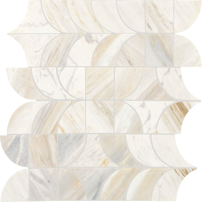 Daltile - Gamma - Natural Stone Patchwork Mosaic - Bella