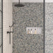 Daltile - Pebble Oasis Natural Stone Mosaic - Flat Pebble - Coastal shower installation