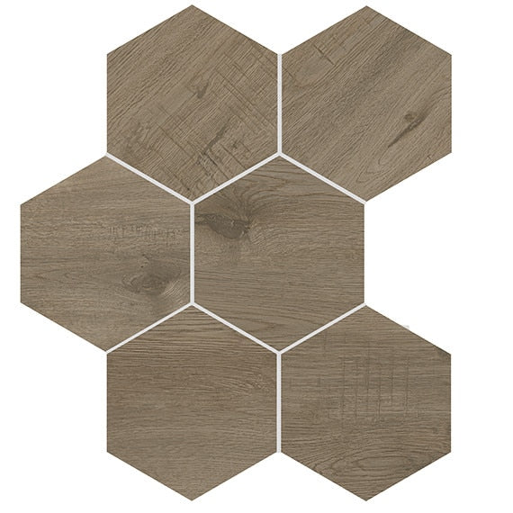 Daltile - Sleigh Creek 8 in. Hex - Wagon