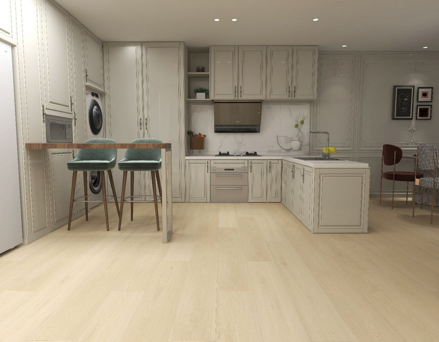 Create Flooring - Essentials Collection - 9 in. x 60 Laminate - Cloudbank Room Scene