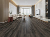 Create Flooring - Contour Collection 9 in. x 48 in. Glue Down Luxury Vinyl Plank - Boutique Grey Room