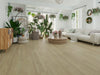 Create Flooring - Serene Scapes - 9 in. x 60 in. WPC Core Luxury Vinyl - Mountain Fog Room Scene