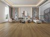 Create Flooring - Serene Scapes - 9 in. x 60 in. WPC Core Luxury Vinyl - Sun-Kissed Installed