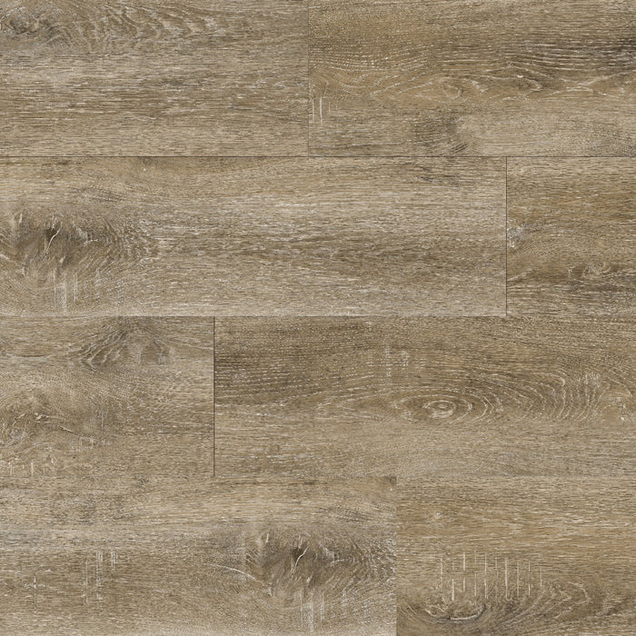 Create Flooring - Sparta Diamond - 9 in. x 72 in. WPC Core Luxury Vinyl - Smoked Timber