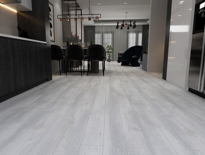 Create Flooring - Triumph Collection - 9 in. x 60 in. SPC Core Luxury Vinyl - Prosper Room Scene