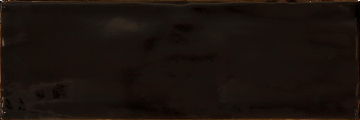 Daltile - Nu Bare - 4 in. x 12 in. - Glossy Ceramic Wall Tile - Ebony Single Tile