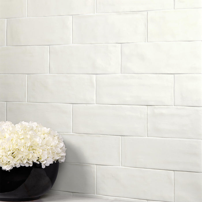 Daltile - Nu Bare - 4 in. x 12 in. - Glossy Ceramic Wall Tile - Powder Installed