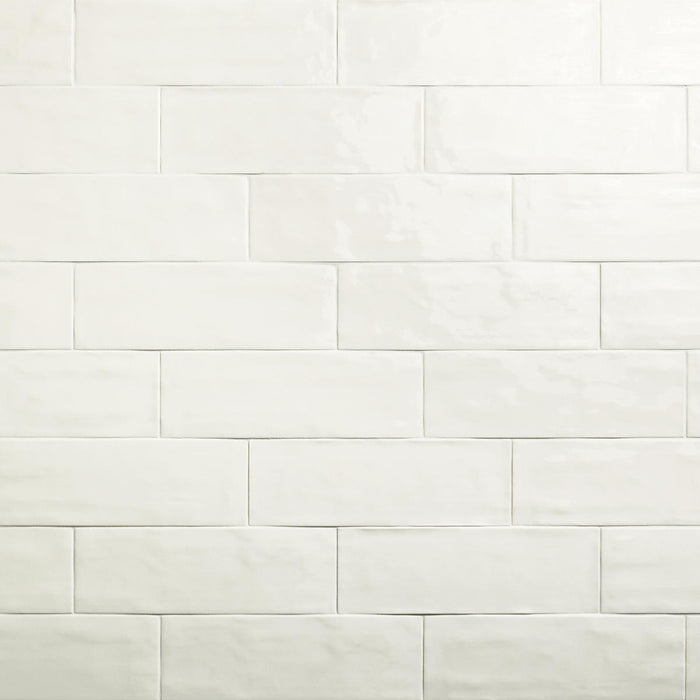 Daltile - Nu Bare - 4 in. x 12 in. - Glossy Ceramic Wall Tile - Powder