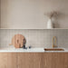Daltile - Nu Bare - 4 in. x 4 in. - Glossy Ceramic Wall Tile - Bone Installed