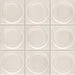 Daltile - Nu Bare - 4 in. x 4 in. Circle - Glossy Ceramic Wall Tile - Bone