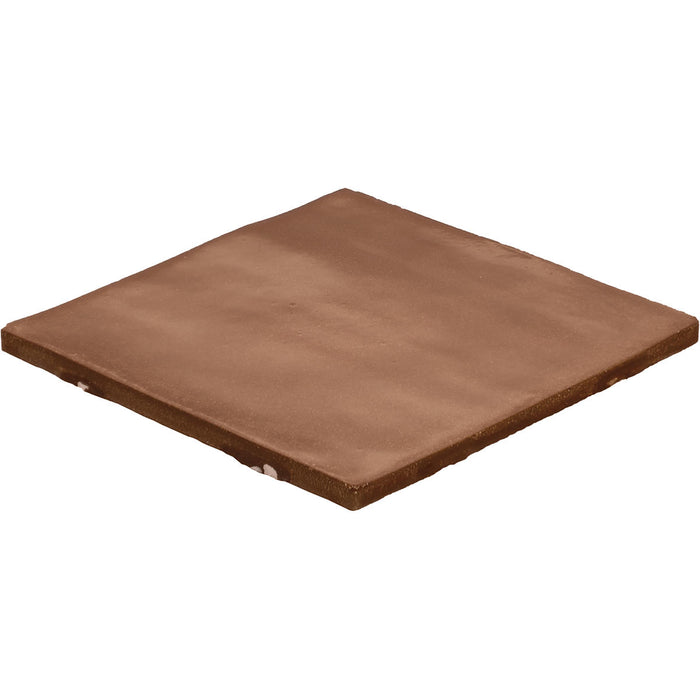 Daltile - Nu Bare - 4 in. x 4 in. - Glossy Ceramic Wall Tile - Cocoa Angled View