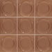Daltile - Nu Bare - 4 in. x 4 in. Circle - Glossy Ceramic Wall Tile - Cocoa