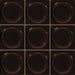 Daltile - Nu Bare - 4 in. x 4 in. Circle - Glossy Ceramic Wall Tile - Ebony