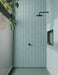 Deco Lingot 12 in. x 24 in. Porcelain Tile - Acqua Installed