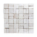 Lungarno - Zellige Bespoke - Crosshatch Terracotta Mosaic - Desert Pearl