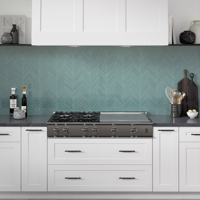 Emser Tile - Regala - 8" x 10" Porcelain Mosaic - Present Installed