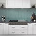 Emser Tile - Regala - 8" x 10" Porcelain Mosaic - Present Installed