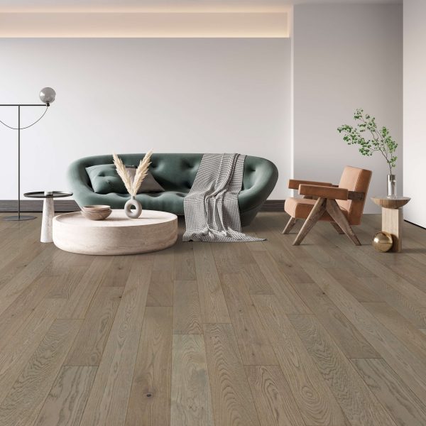 Echelon Flooring - Cascadia Collection - 5 in. x 71 1/4 in. Engineered Hardwood - Pike Place Room Scene