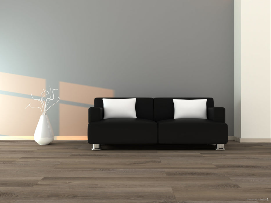Echelon Flooring - Ultra Collection - 9 in. x 60 in. WPC Luxury Vinyl - Iced Coffee 
