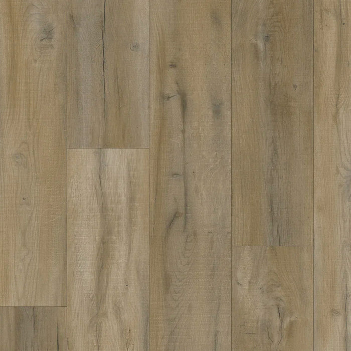 Echelon Flooring - Ultra Collection - 9 in. x 60 in. WPC Luxury Vinyl - Weathered Tan
