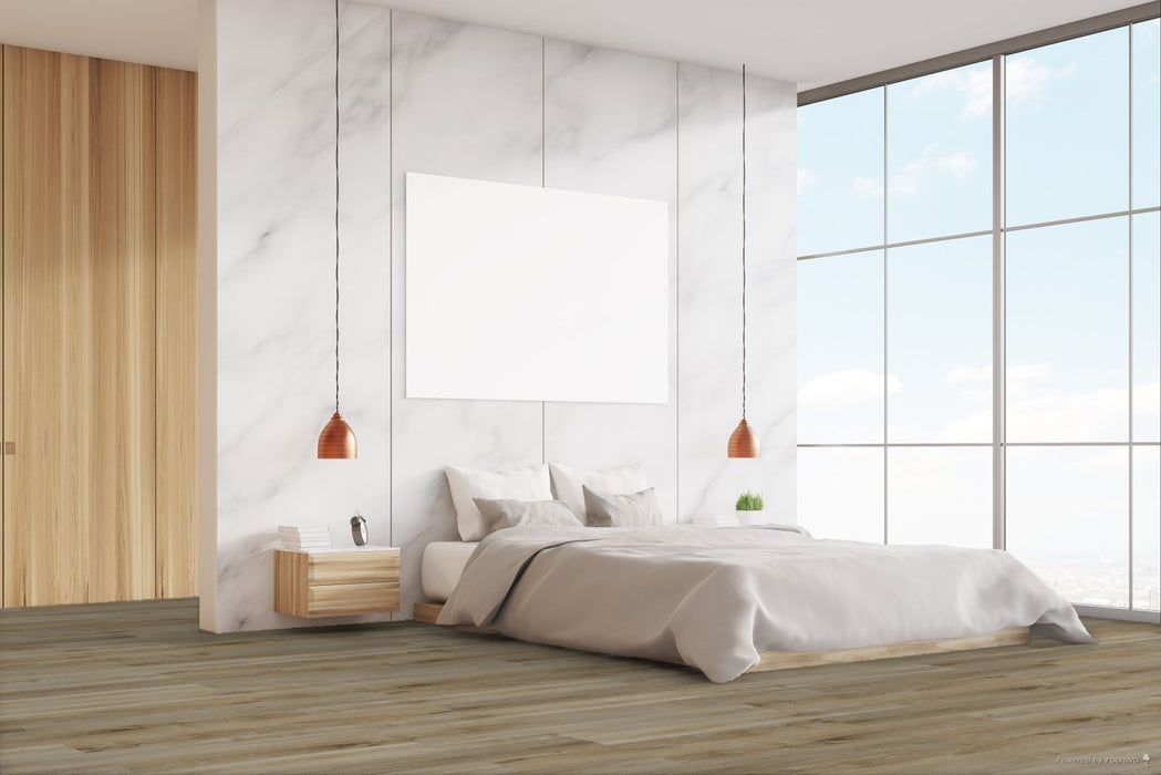 Echelon Flooring - Ultra Collection - 9 in. x 60 in. WPC Luxury Vinyl - Hemp Room scene
