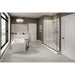 Emser Tile - Bauhaus - 9 in. x 11 in. Hex Porcelain Tile - Floral Room Scene