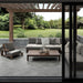 Emser Tile - Bauhaus - 9 in. x 11 in. Hex Porcelain Tile - Gray Outdoor Install