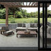 Emser Tile - Bauhaus - 9 in. x 11 in. Hex Porcelain Tile - Silver Installed