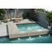 Emser Tile - Hanami - 9 in. x 13 in. Porcelain Mosaic Tile - Fawn Pool Install