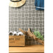 Emser Tile - Hanami - 9 in. x 13 in. Porcelain Mosaic Tile - Gray Installed