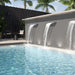 Emser Tile - Hanami - 9 in. x 13 in. Porcelain Mosaic Tile - Gray Pool Install