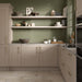 Emser Tile - Hanami - 9 in. x 13 in. Porcelain Mosaic Tile - Olive Installed