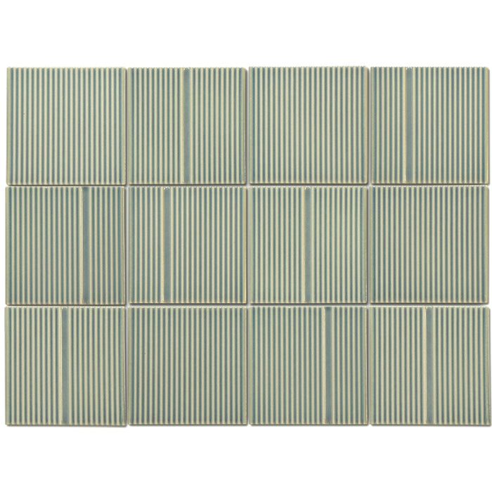 Emser Tile - Kanji - 4 in. x 4 in. Porcelain Mosaic Tile - Mori