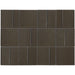 Emser Tile - Kanji - 4 in. x 4 in. Porcelain Mosaic Tile - Yuni