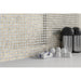 Emser Tile - Kanji - 4 in. x 4 in. Porcelain Mosaic Tile - Yuni Wall Install 2