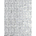 Emser Tile - Link - Marble Mosaic - White and Silver