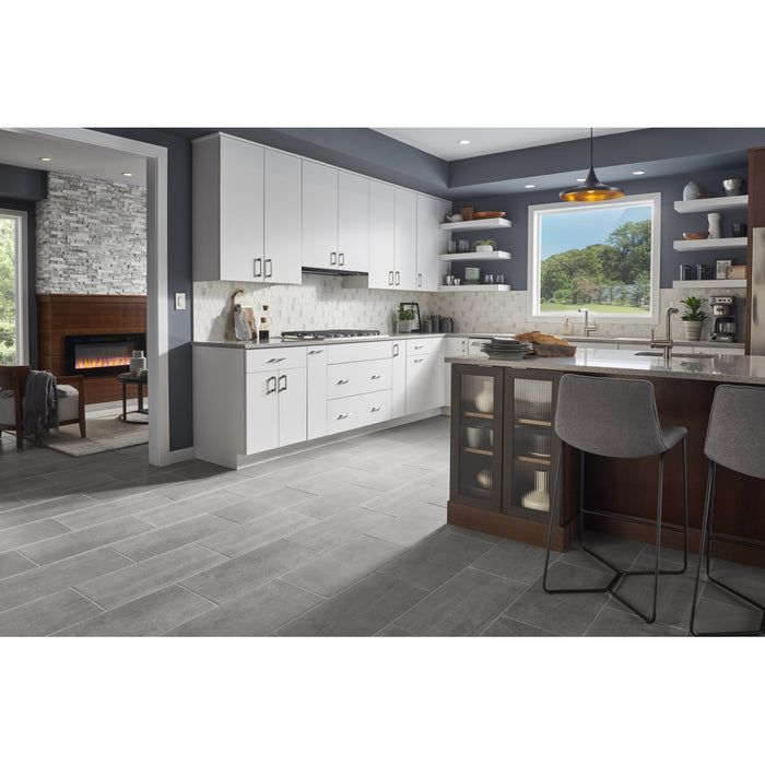 Emser Tile - Literati - Resin Cast Stone Mosaic - Irving Room Scene