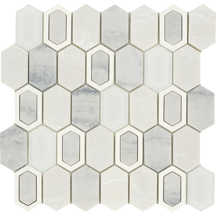Emser Tile - Literati - Resin Cast Stone Mosaic - Melville