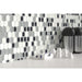 Emser Tile - Literati - Resin Cast Stone Mosaic - Twain Installed 2
