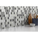 Emser Tile - Literati - Resin Cast Stone Mosaic - Twain Installed