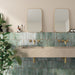 Emser Tile - Metamor - 3 in. x 8 in. Porcelain Wall Tile - Tikal Installed