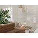 Emser Tile - Metamor - 2 in. x 20 in. Porcelain Wall Tile - Copan Installed