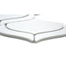 Emser Tile - Mythos™ - 11 in. x 12 in. Ceramic Arabesque Mosaic Wall Tile - White Close View
