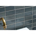 Emser Tile - Nagara - 11 in. x 11 in. Ceramic Mosaic Wall Tile - Navy Close View
