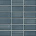 Emser Tile - Nagara - 11 in. x 11 in. Ceramic Mosaic Wall Tile - Navy